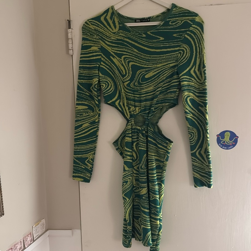 Fun and super comfy and soft long sleeve dress!